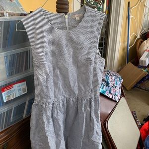 Gap stripe sleeveless dress